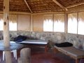 Comfy cots in the palapa